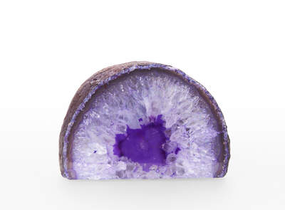 Achát chleba fialový B