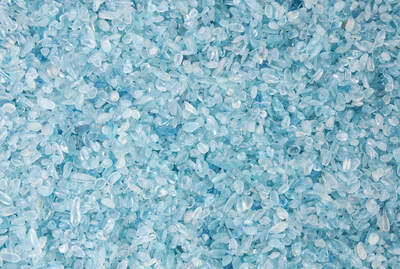 Akvamarín tmavý AA